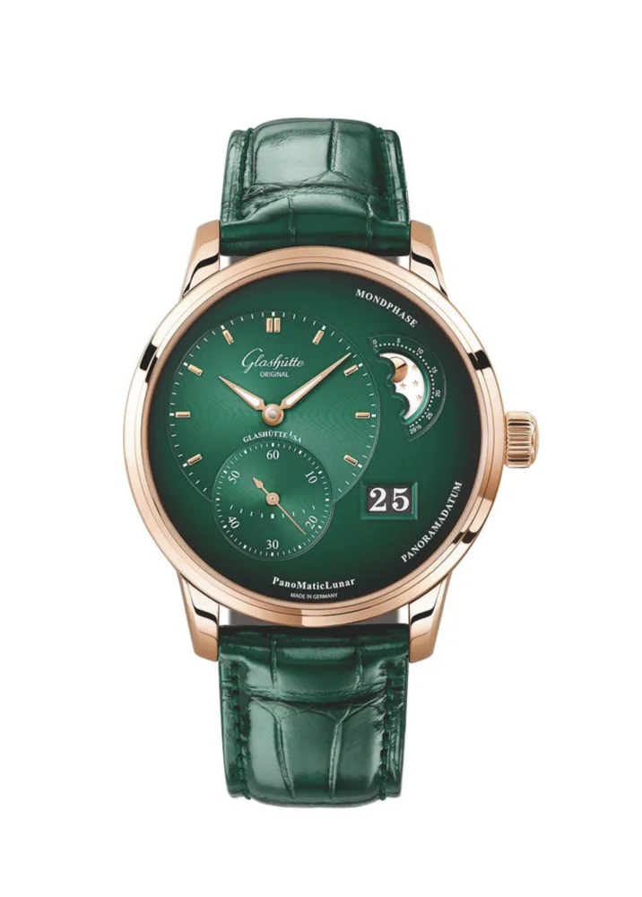 Glashütte Original PanoMaticLunar Green